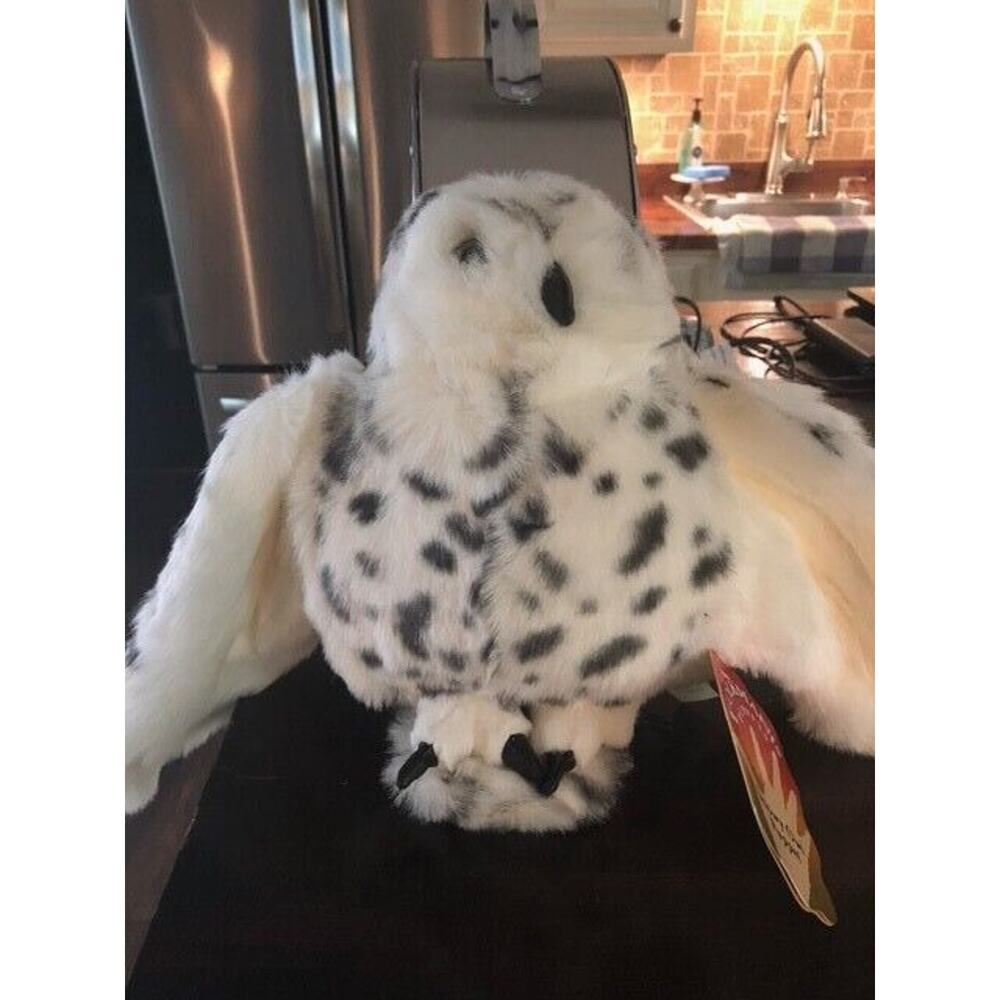 Snowy Bird Owl Puppet (Echo if used for Fundations)